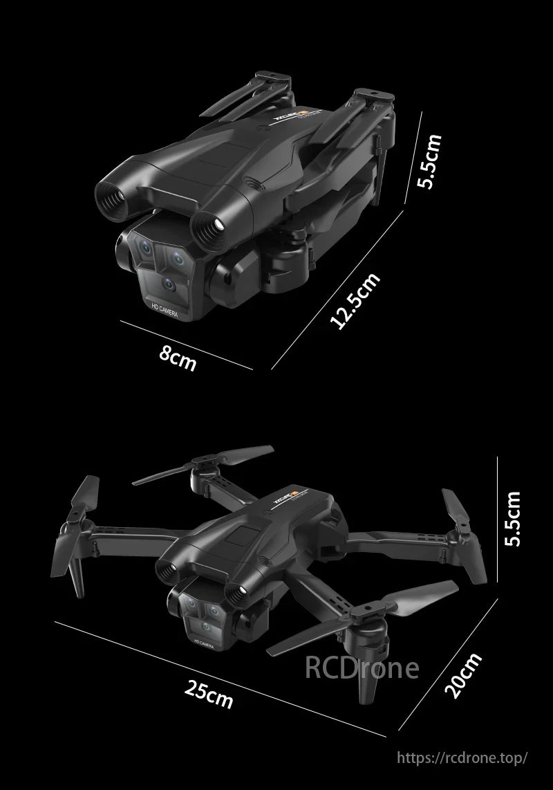KBDFA M4 Drone, With 5G Wi-Fi, connect to APP/APK for picture/video taking and image transfer in real-time via mobile phone camera.