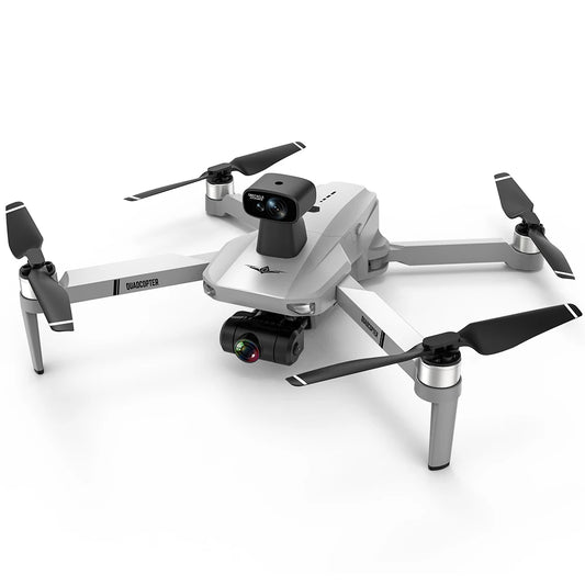 Drone KF102 MAX - Avec caméra professionnelle 4K HD 5G WiFi GPS 2 axes anti-tremblement Gimbal Quadcopter Moteur sans balais Mini Dron Caméra professionnelle Drone