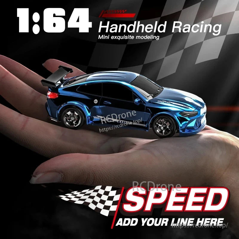 KF20 1:64 4WD Drift Rc Car, The KF20 1:64 4WD Drift RC Car features proportional control, 2.4GHz frequency, and type-C charging.