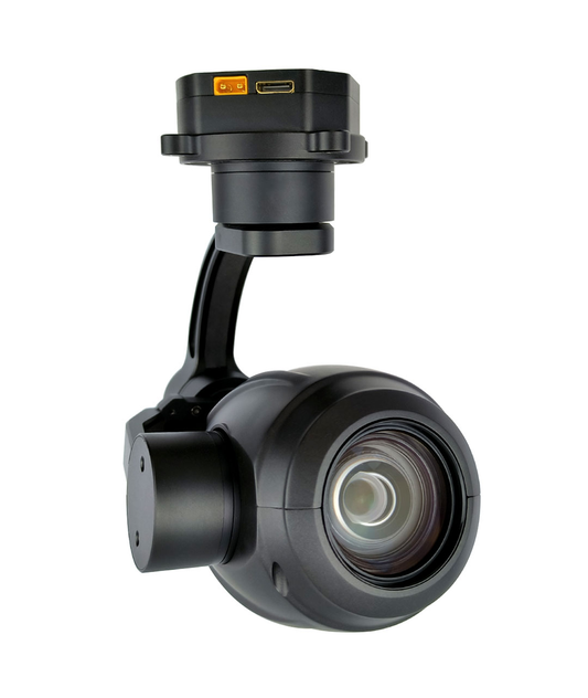 Карданна камера TOPOTEK KHP20S78 - 20-кратне оптичне збільшення + камера нічного бачення Starlight із 3-осьовим карданним підвісом із виходом Ethernet/HDMI для дрона БПЛА