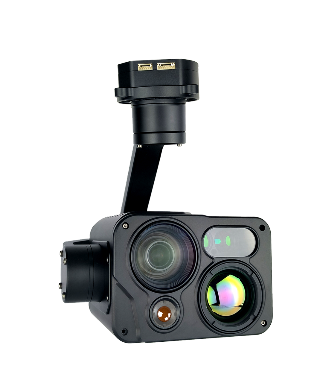 TOPOTEK KHT30A Four Sensor Drone Gimbal - 30x visible light+Double 640 thermal imaging+1800m laser ranging