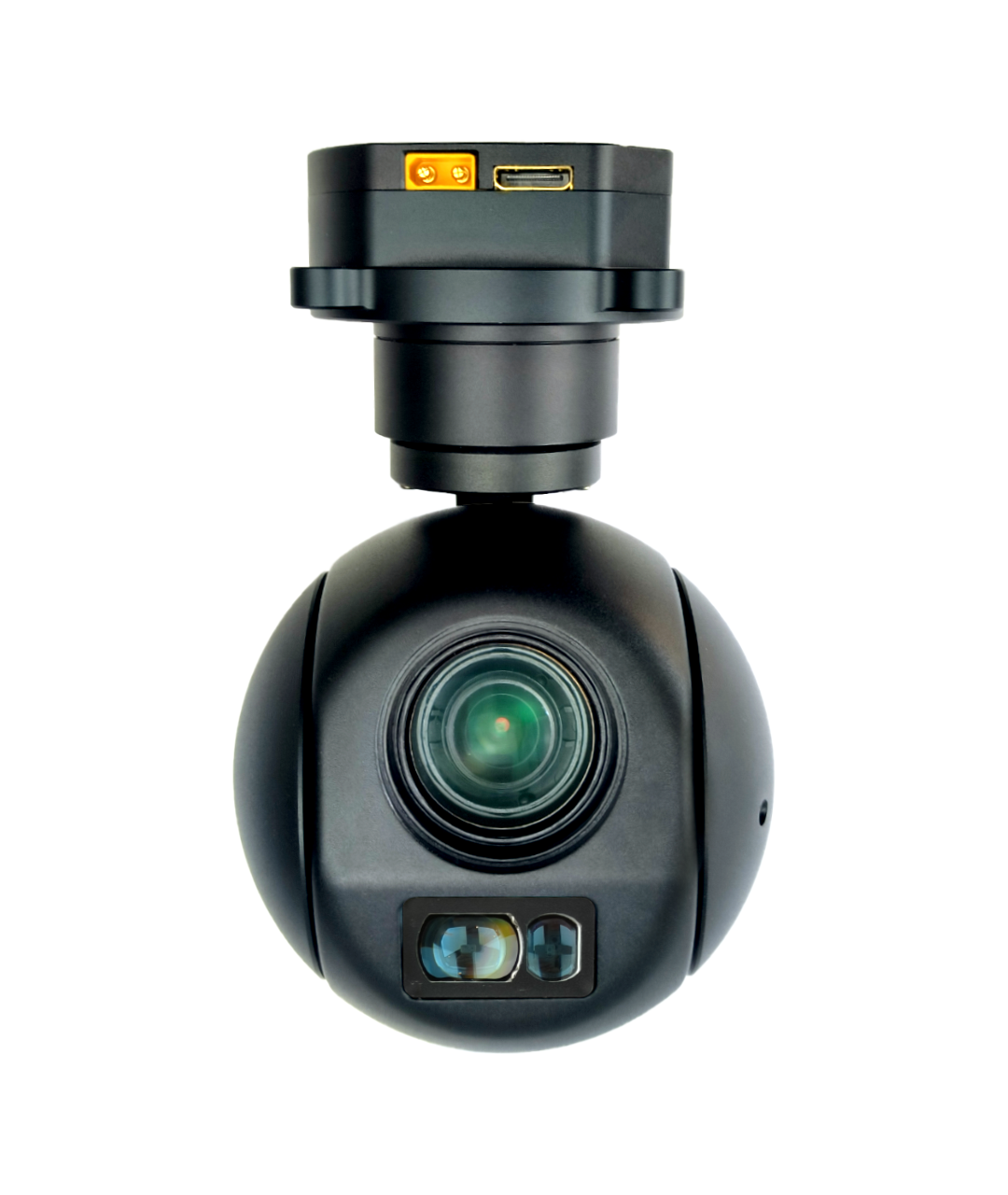TOPOTEK KHY10L12 Dual Light Drone Gimbal - 90x Hybrid Zoom Camera + 1200M Laser Ranging Finder 3-Axis Gimbal Pod