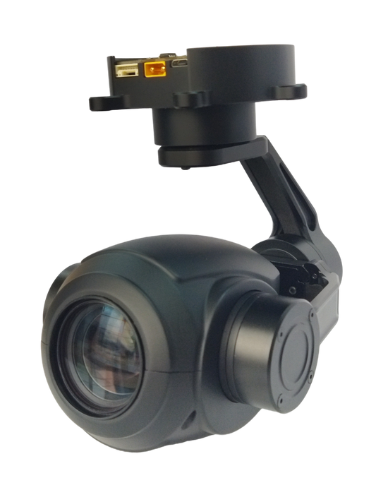 TOPOTEK KIP30S4K Drone Camera Gimbal - 30x Optical Zoom 4K Video Camera + 3-Axis Stabilization Network IP Gimbal