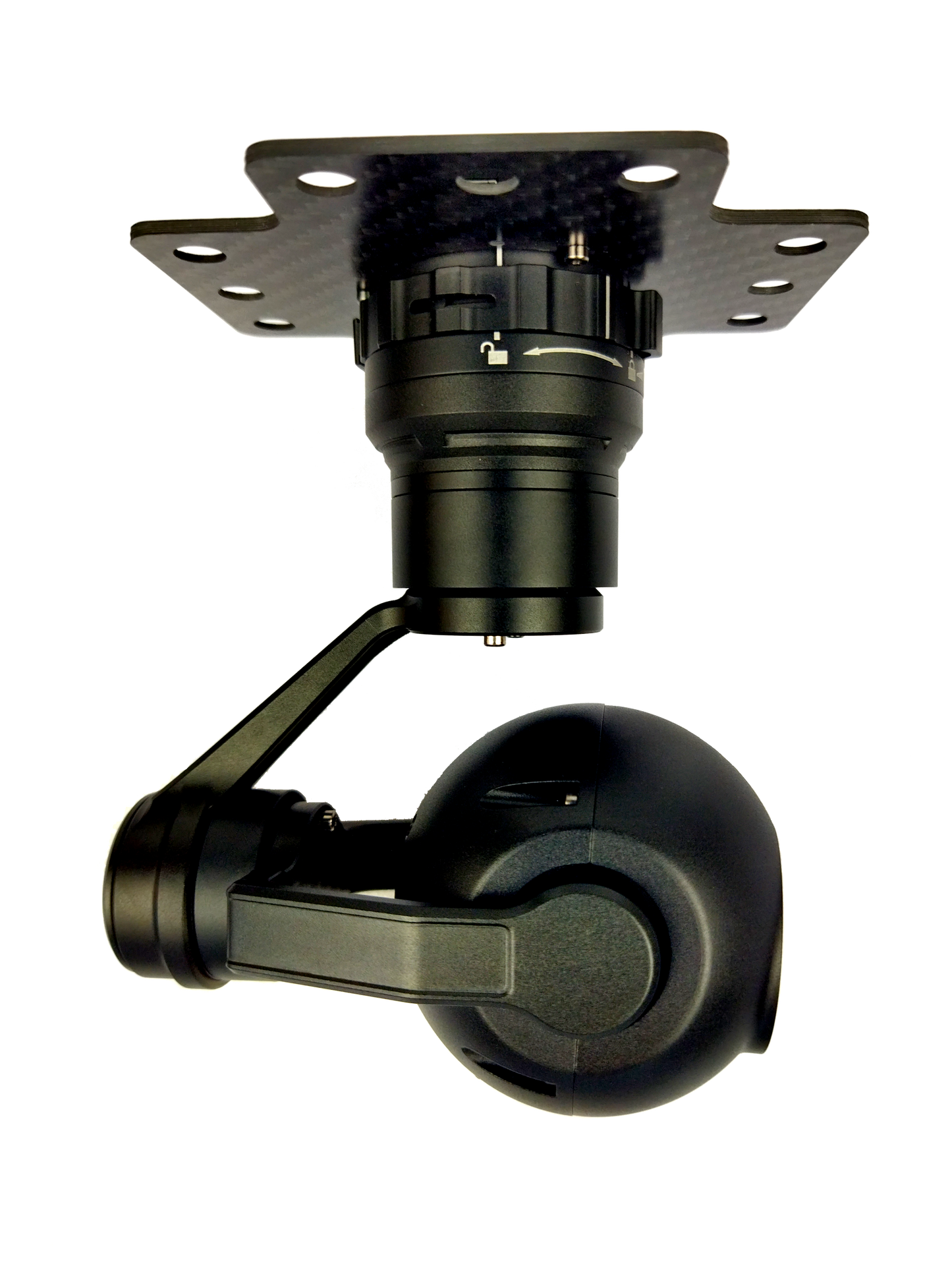 TOPOTEK KIP640G25 Thermal Camera Gimbal - 25mm Lens 640*512 Thermal Imager with 3-Axis Gimbal for UAV Drone