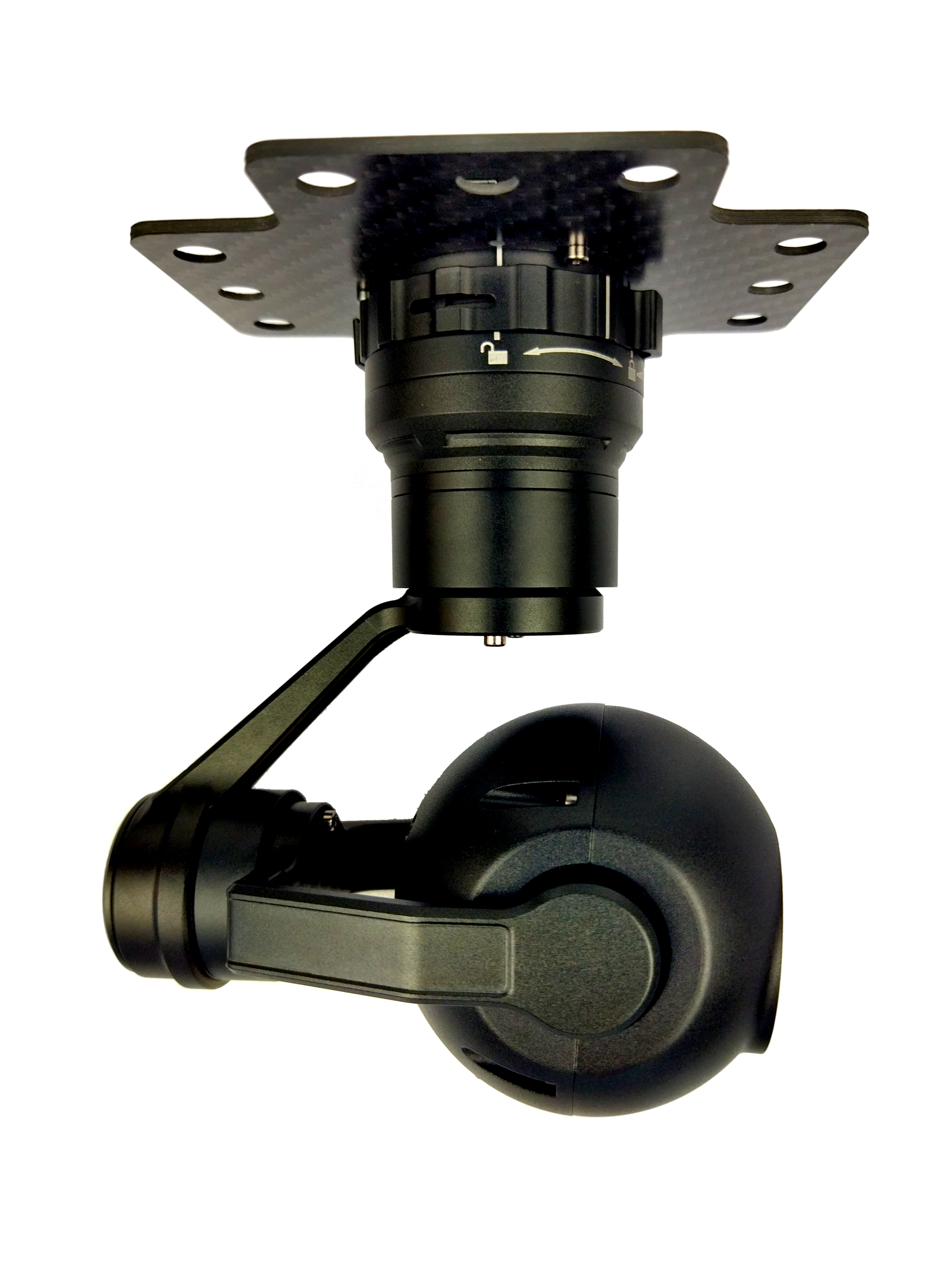TOPOTEK KIP640G25 Thermal Camera Gimbal - 25mm Lens 640*512 Thermal Imager with 3-Axis Gimbal for UAV Drone