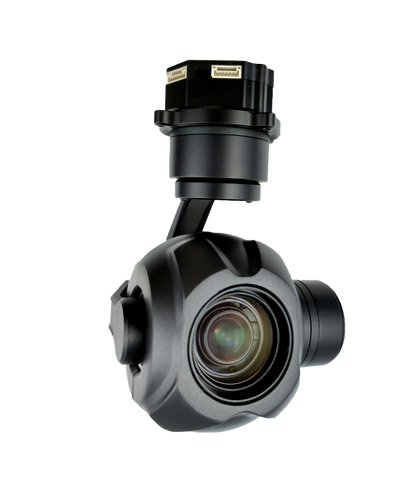 TOPOTEK KIY10S4K Camera Gimbal - 4K Resolution 10x Optical Zoom 3-Axis PTZ Small Gimbal for UAV Drone