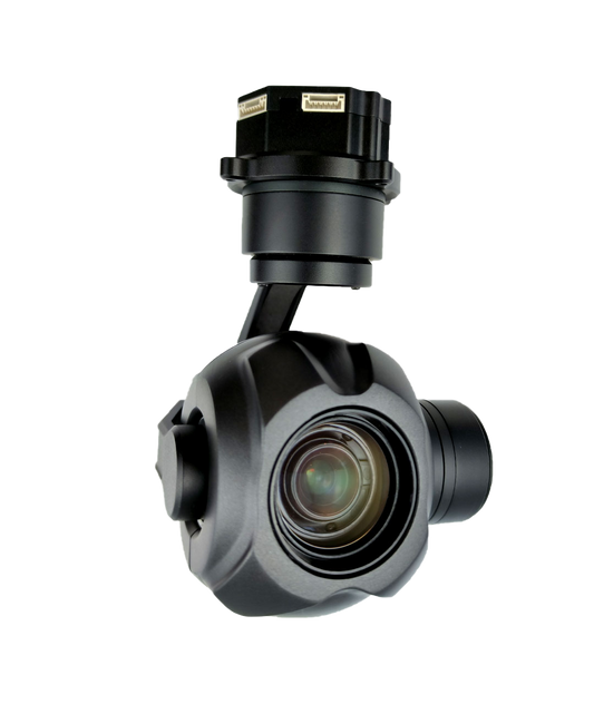Підвіс камери TOPOTEK KIY10S4K - Роздільна здатність 4K, 10-кратний оптичний зум, 3-осьовий PTZ, малий підвіс для дрона БПЛА