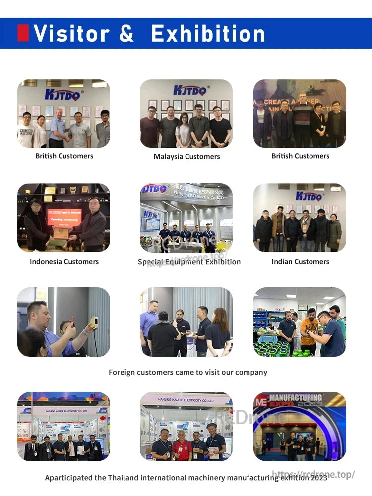 KJT TLS-05C Laser Displacement Sensor, The company boosted global outreach via international client visits, exhibitions, and facility tours, showcasing products at events like Thailand’s 2023 machinery expo, strengthening industry collaboration.