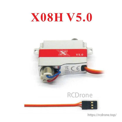 KST X08H V5.0 Metal Gear 2.7kg.cm@7.4V 9g Digital Wing Coreless Servo for RC Model Робоча напруга 3.8-8.4V