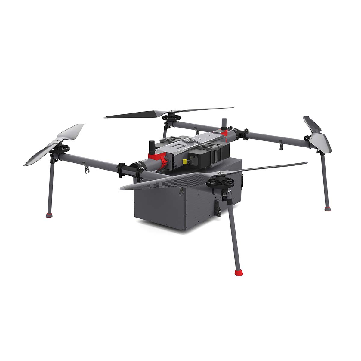 Keel Quadcopter Delivery Drone - 10KG Payload 120 Minutes 10KM 15m/s IP55 GPS RTK Positioning Long Range Cargo Industrial Drone