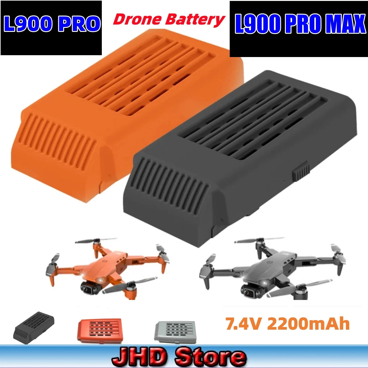 L900 Pro Max Drone Battery, 7.4V, 2200mAh