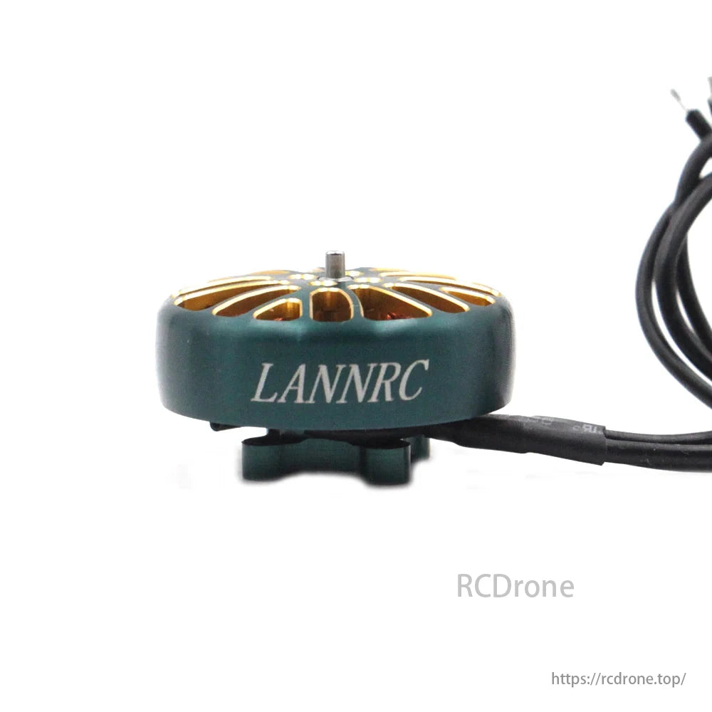 LANNRC 2004 PLUS brushless motor for FPV drones, featuring a 1.5mm shaft and weighing 16.5g.