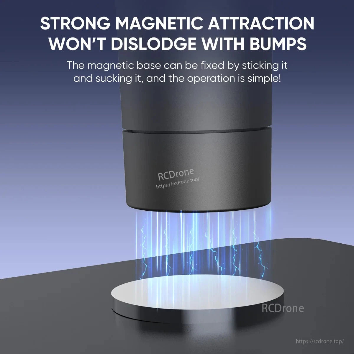 LED Boat Light, Strong magnetic mount, 3 brightness levels, IP67 waterproof, Type-C charging. Durable, easy to attach/detach. Perfect for fishing bait boats within 500M range. (24 words)