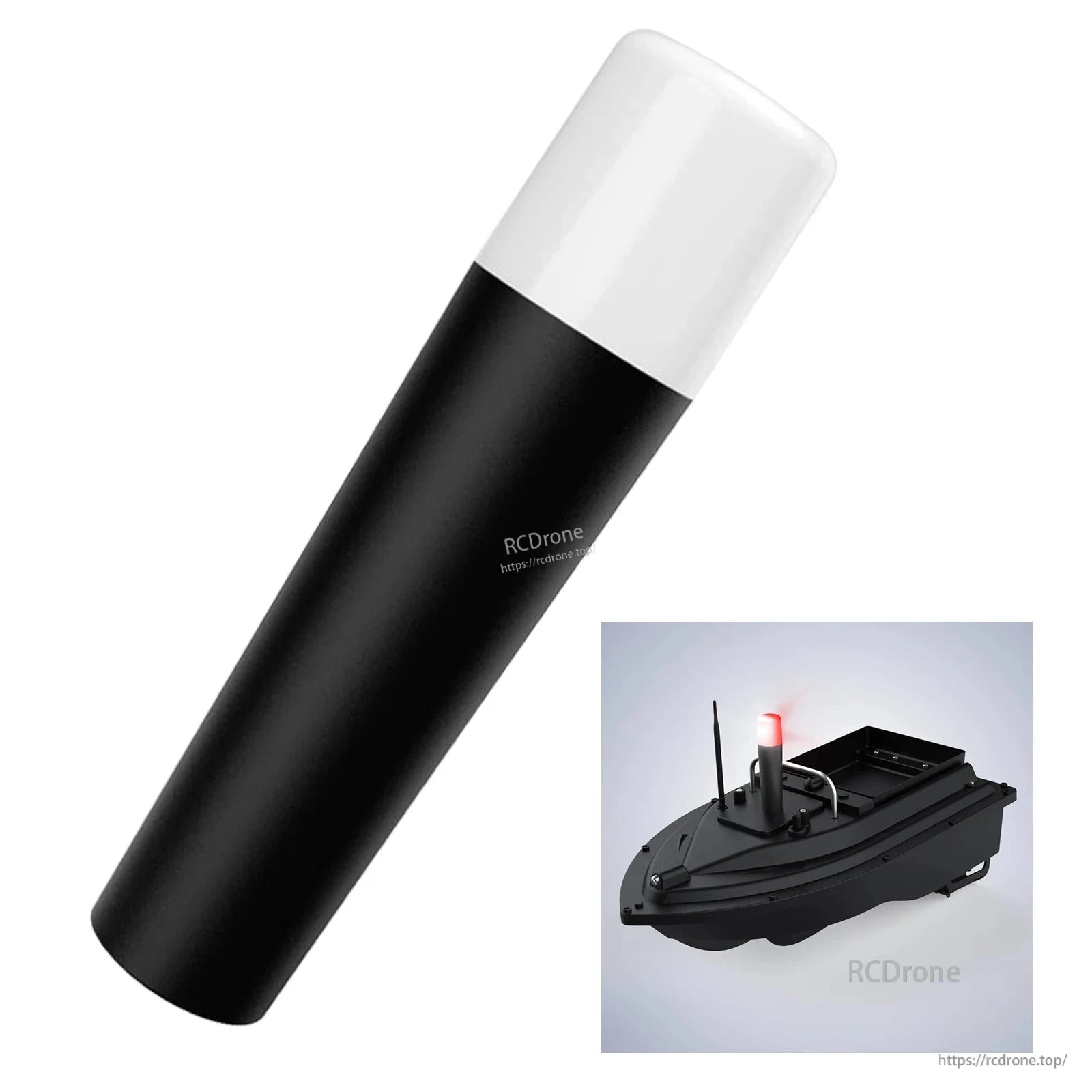 LED Boat Light, Waterproof LED boat light with 300–500M range, 3 brightness levels, magnetic base, and Type-C charging. IP67 rated for durability.