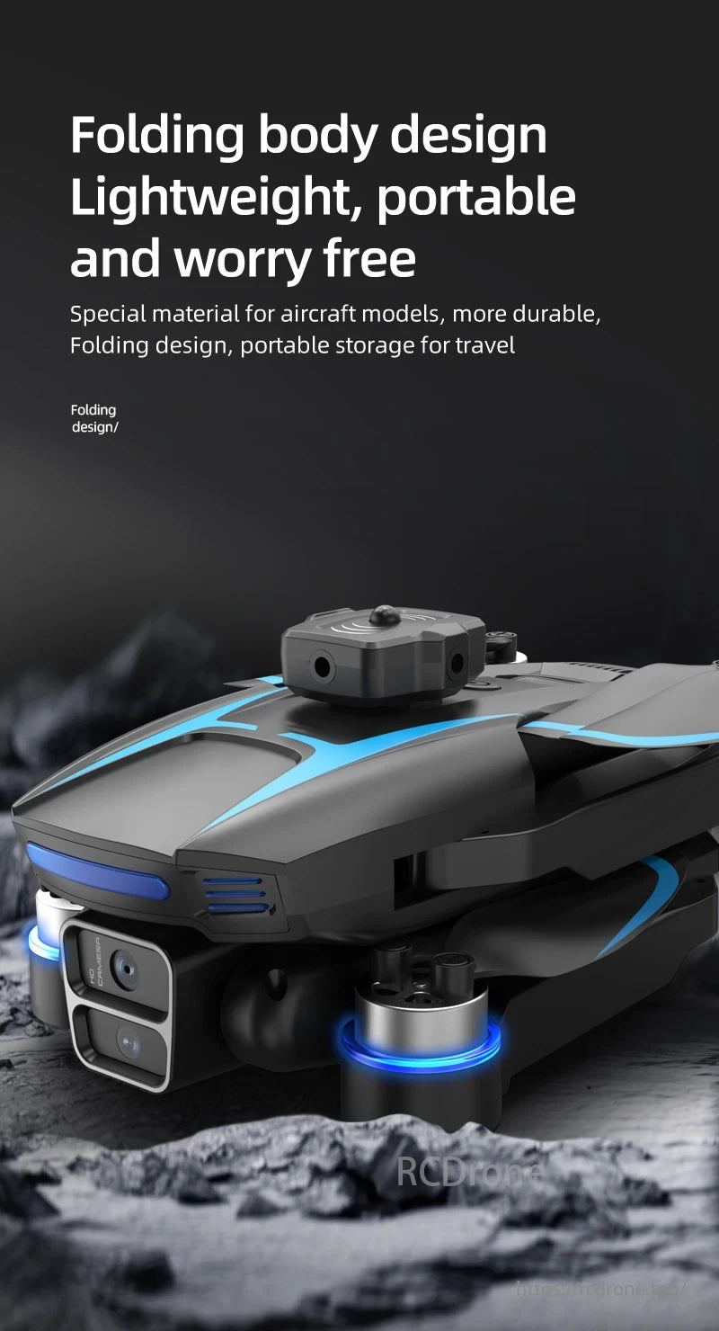LF666 MAX Drone, Folding body design, lightweight, portable, worry-free. Special material, durable.
