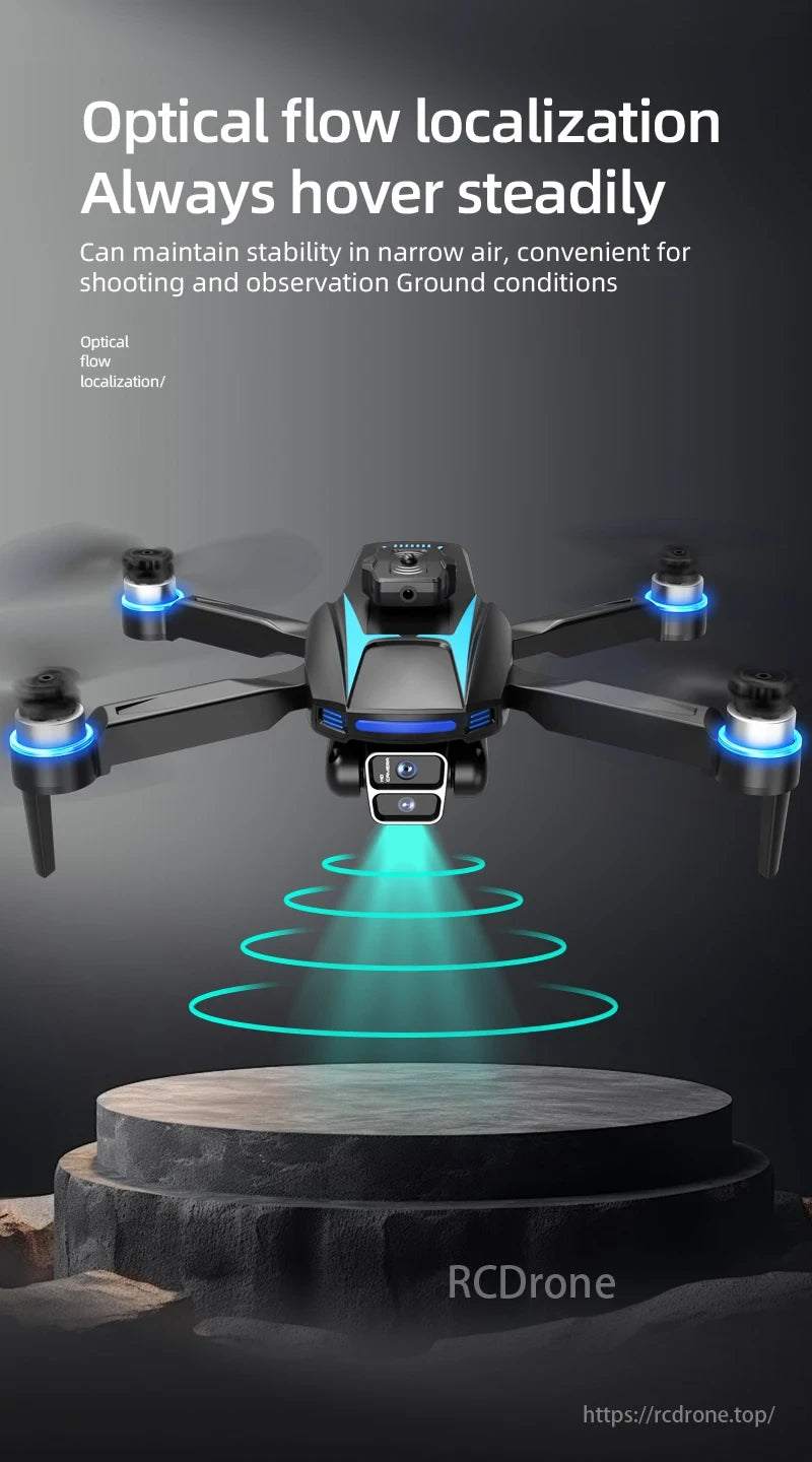 LF666 MAX Drone, Optical flow localization ensures steady hovering for stable shots.