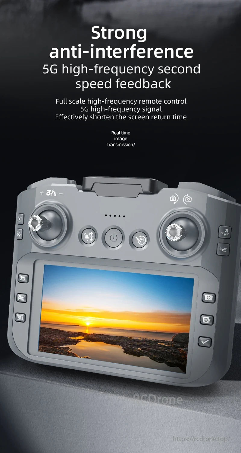 LF666 MAX Drone, Strong anti-interference, 5G high-frequency second speed feedback ensures real-time image transmission and quick screen return.
