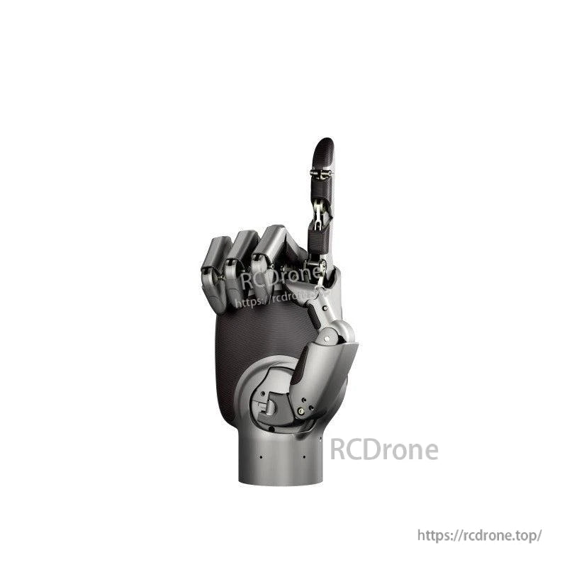 LINKERBOT Linker Hand L20 Robot Hand, Robotic hand: 10kg capacity, 0.2mm repeatability, 100N grip, 24V DC, CAN/RS485, 1.2s operation.