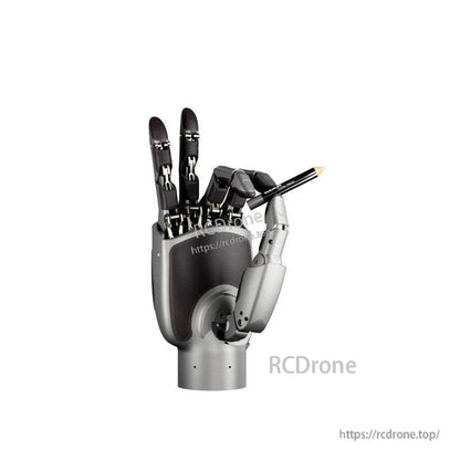 LINKERBOT Linker Hand L20 Robot Hand, Robotic hand grips precisely with 10kg load, 0.2mm accuracy, 100N force, and holds a pencil in 1.2s.