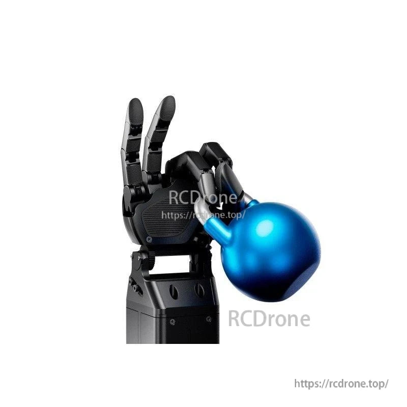 LINKERBOT Linker Hand L30 Robot Hand, Robot hand holding blue ball, precise control
