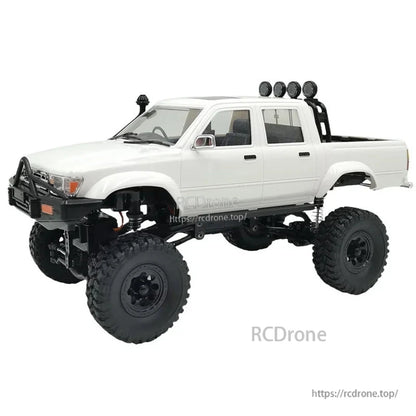 LKCOMO C64-1 RC Car, LKCOMO C64-1 off-road pickup truck with remote control, LED lights, and 50m range.