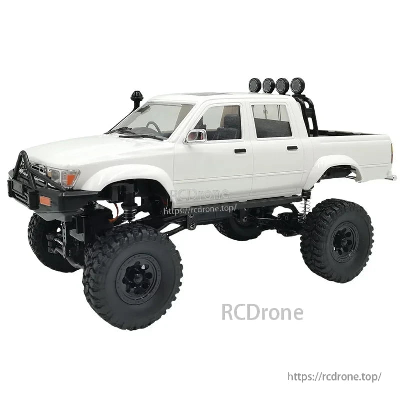 The LKCOMO C64-1 RC Car is a 4WD off-road pickup truck for remote control fun on mixed terrain.