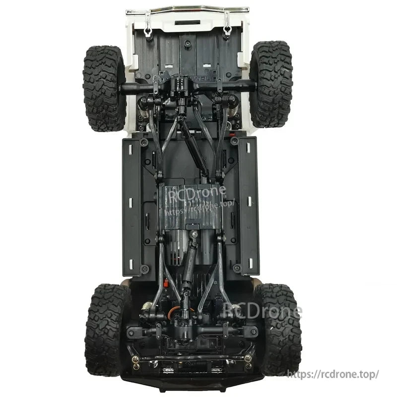 The LKCOMO C64-1 RC Car is a 4WD off-road pickup truck designed for remote control fun on mixed terrain.