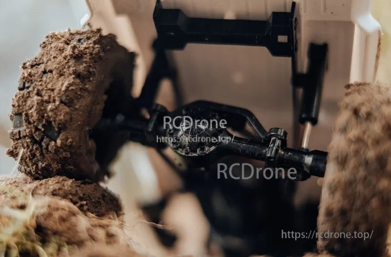 LKCOMO WPL C24/D62/D64 1/16 2.4G RC Car, Off-road rock crawler RC car with realistic pickup body.