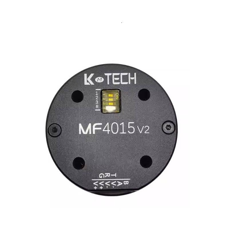 LKMTECH MF4015-V2 motor front face with status window/connector and mounting holes