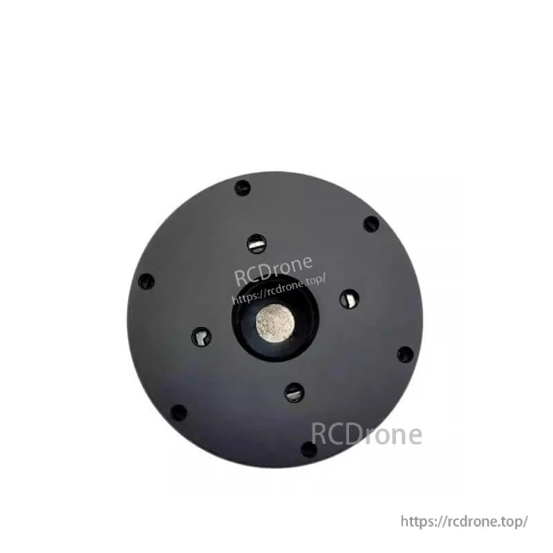 MF5015-V2 motor rear mounting face with central shaft opening and bolt pattern