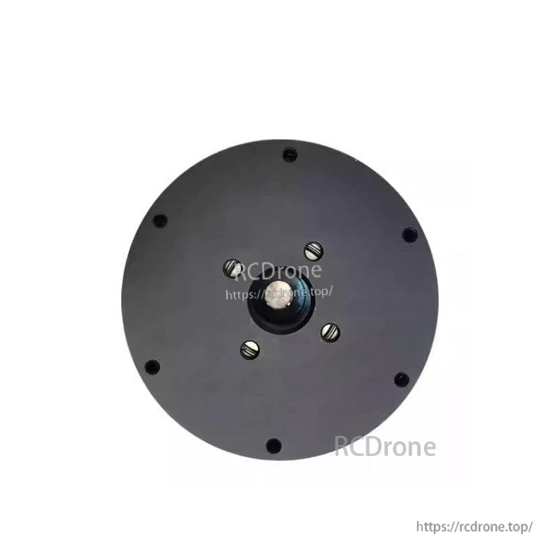 Rear mounting face with central shaft hub and screw pattern on LKMTECH MF7025 V2 motor