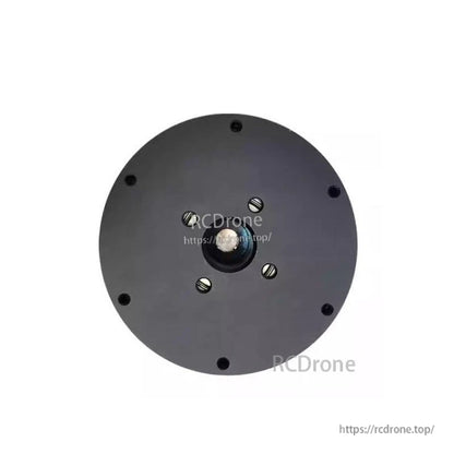 Rear mounting face with central shaft hub and screw pattern on LKMTECH MF7025 V2 motor