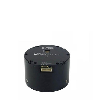 LKMTECH MG4005E-i10 V3 planetary gear motor, top view with wiring connector port