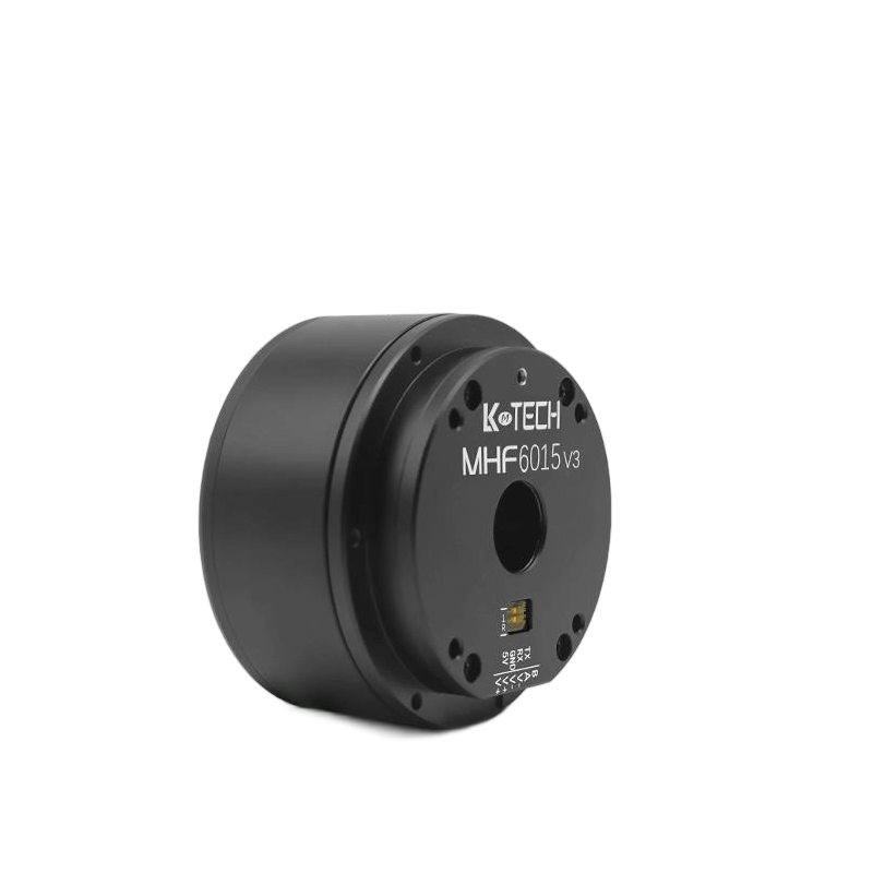 LKMTECH MHF6015-V3 motor angled view showing housing depth and front face connector