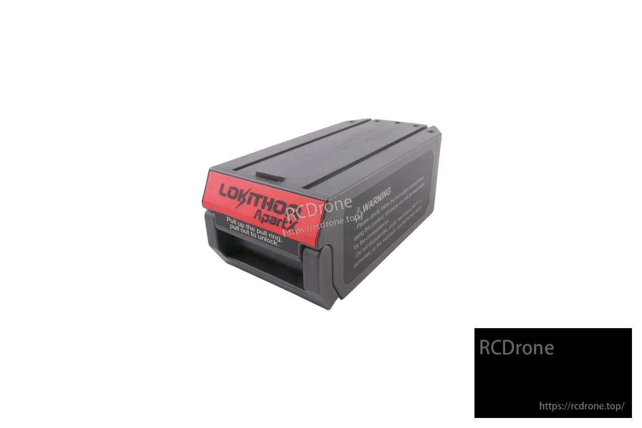 LOKITHOR ApartX removable battery pack module with pull-ring latch for a 12V jump starter system