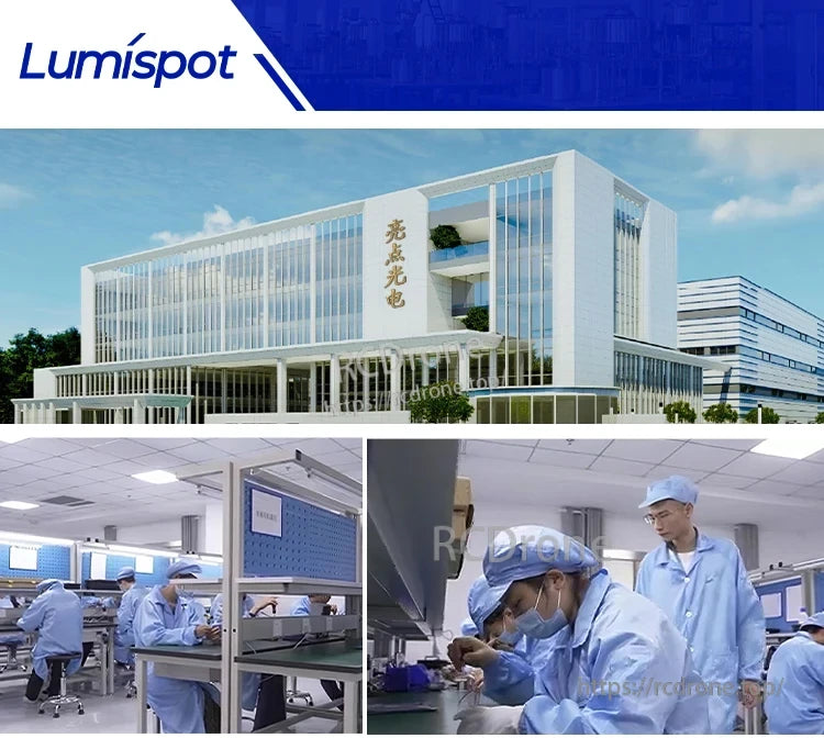 Lumispot DLRF-1.5 Laser, A device uses a 905nm laser diode as a light source, which is eye-safe and Class 1 compliant, emitting <=1mW.