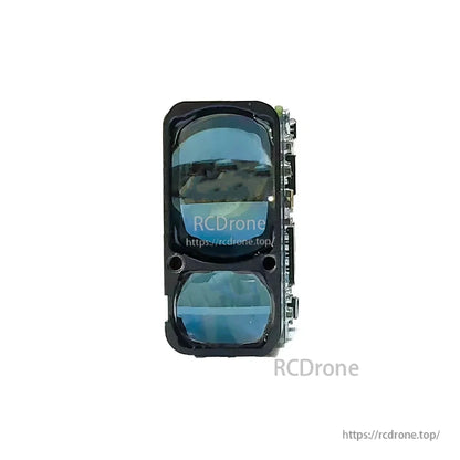 Lumispot DLRF-C2.0: 905nm Class 1 eye-safe laser sensor, ±0.5m accuracy, 1–10Hz output, UART TTL 3.3V interface.