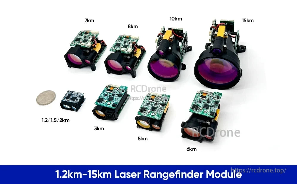 Lumispot E16 Laser Rangefinder Modules 1.2km-15km