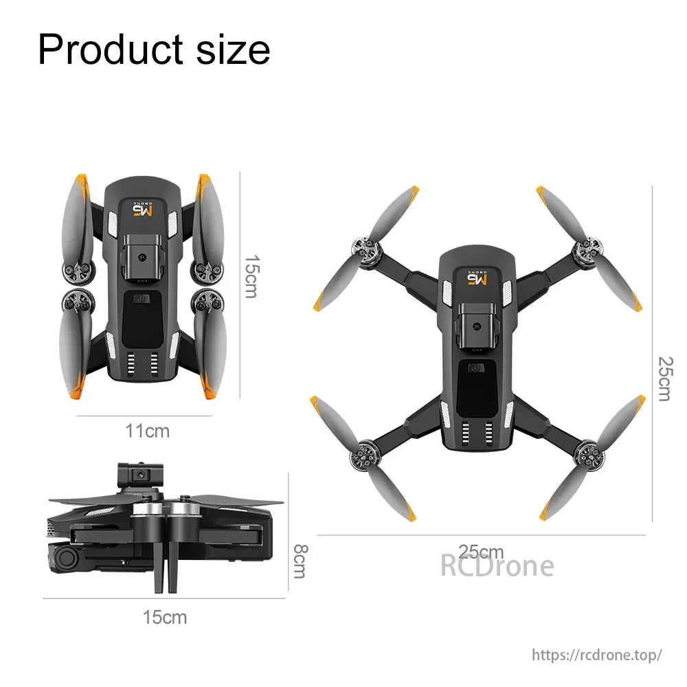 M6 Drone, A device has 4 channels that can move up, down, forward, backward, or change direction to the left or right.