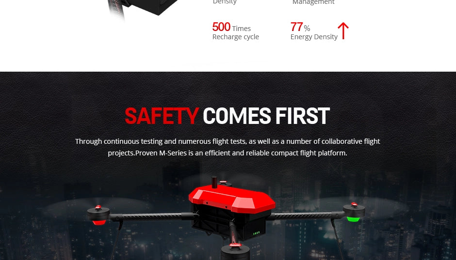 T-Motor T-Drone M690A Industrial Drone - 4 Axis 1kg Payload 71 Minutes Long Flight Time 10KM Distance UAV Drone for Industrial Applications Frame+T-MOTOR power system 6 T-Motor T-Drone, Proven M-Series is an efficient and reliable compact flight platform . it has been