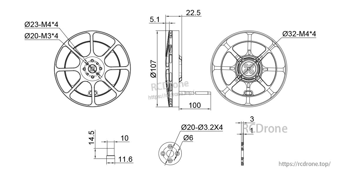MAD 1005 EEE Drone Motor