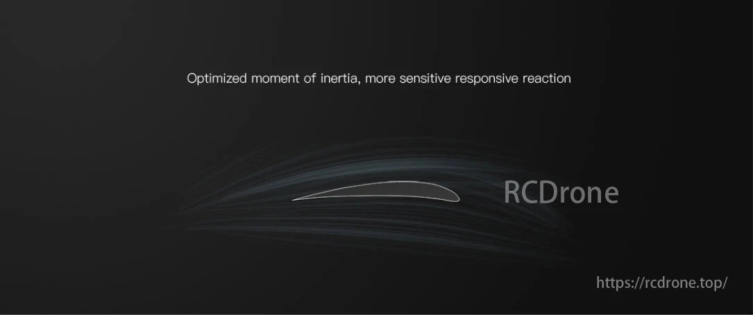 MAD HAVOC Propeller, "Optimized moment of inertia for more sensitive and responsive performance."