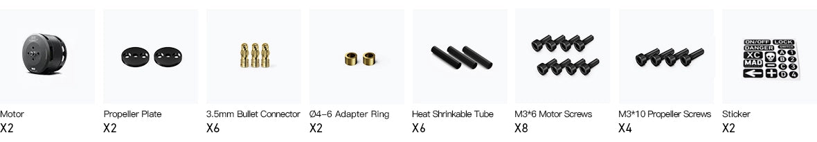 MAD 3515 IPE Drone Motor 350KV/400KV/650KV