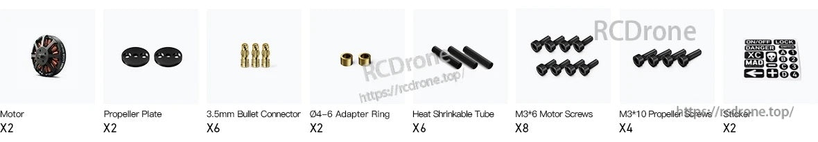 MAD 4008 EEE Drone Motor - 380KV/600KV