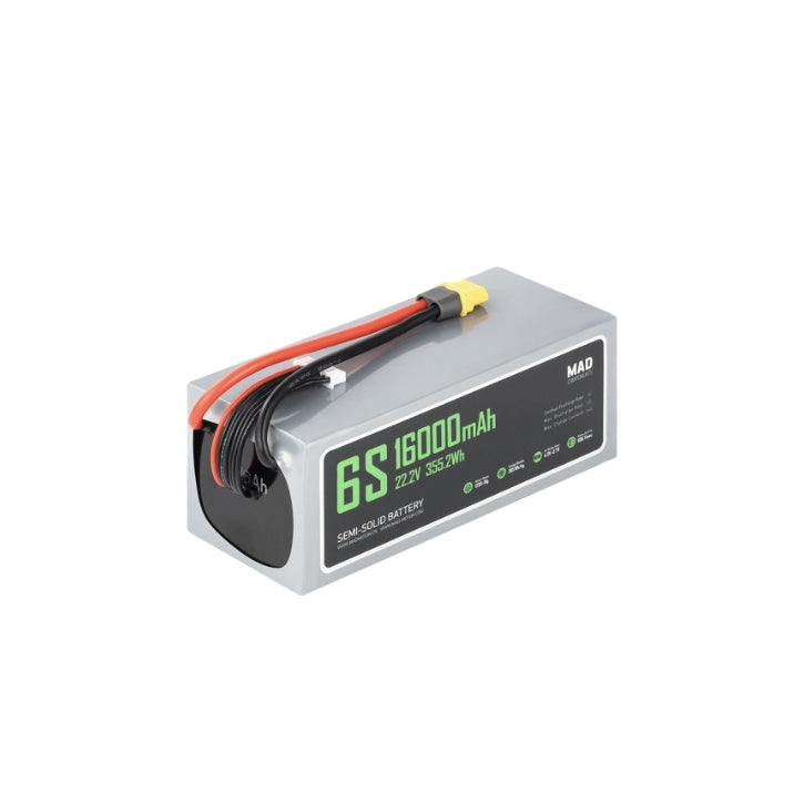 MAD 6S 16Ah Solid-State Lithium-ion Drone Battery