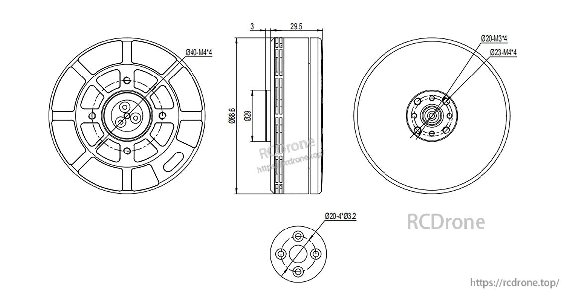 MAD 8112 IPE Drone Motor