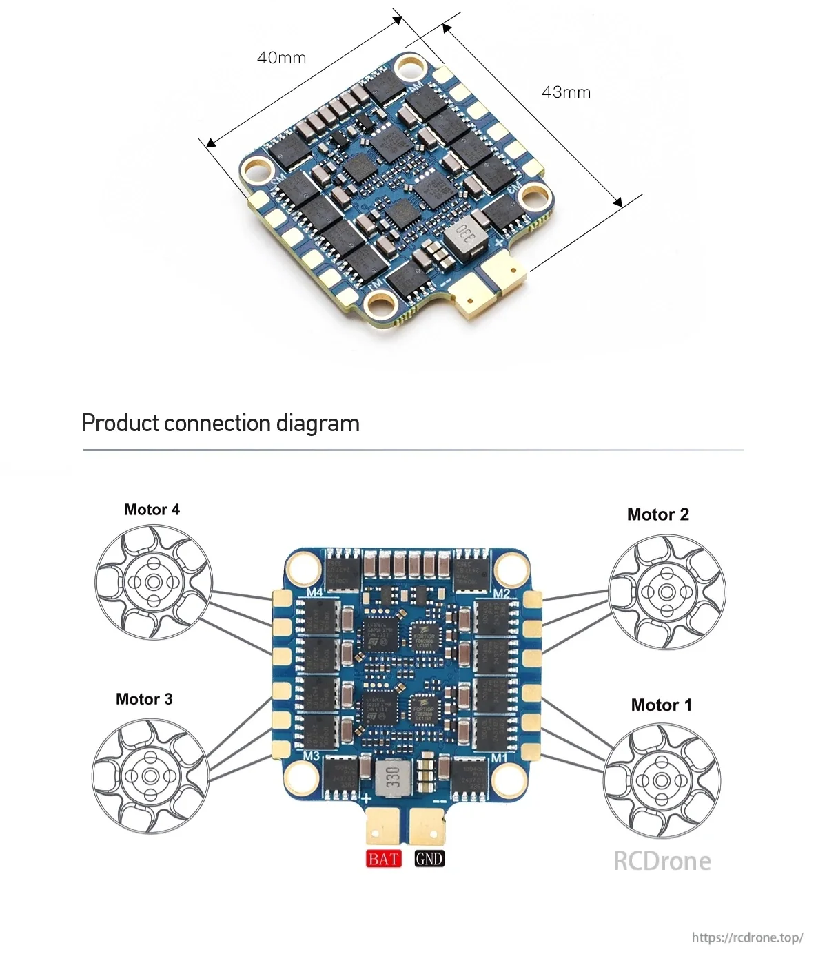 MAD AM32 70A 3-12S 4in1 ESC