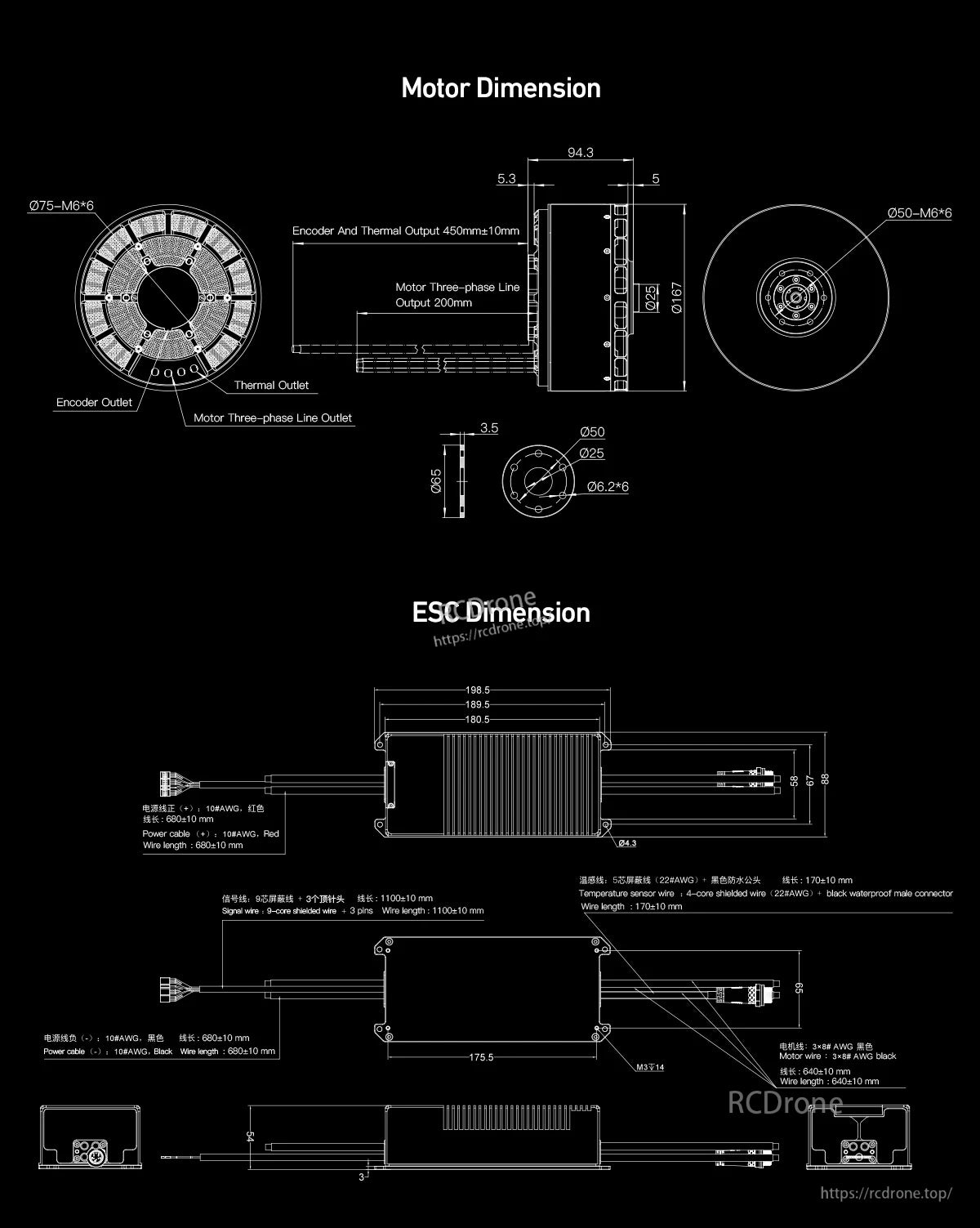 MAD AM50 9.5KV Power System Kit