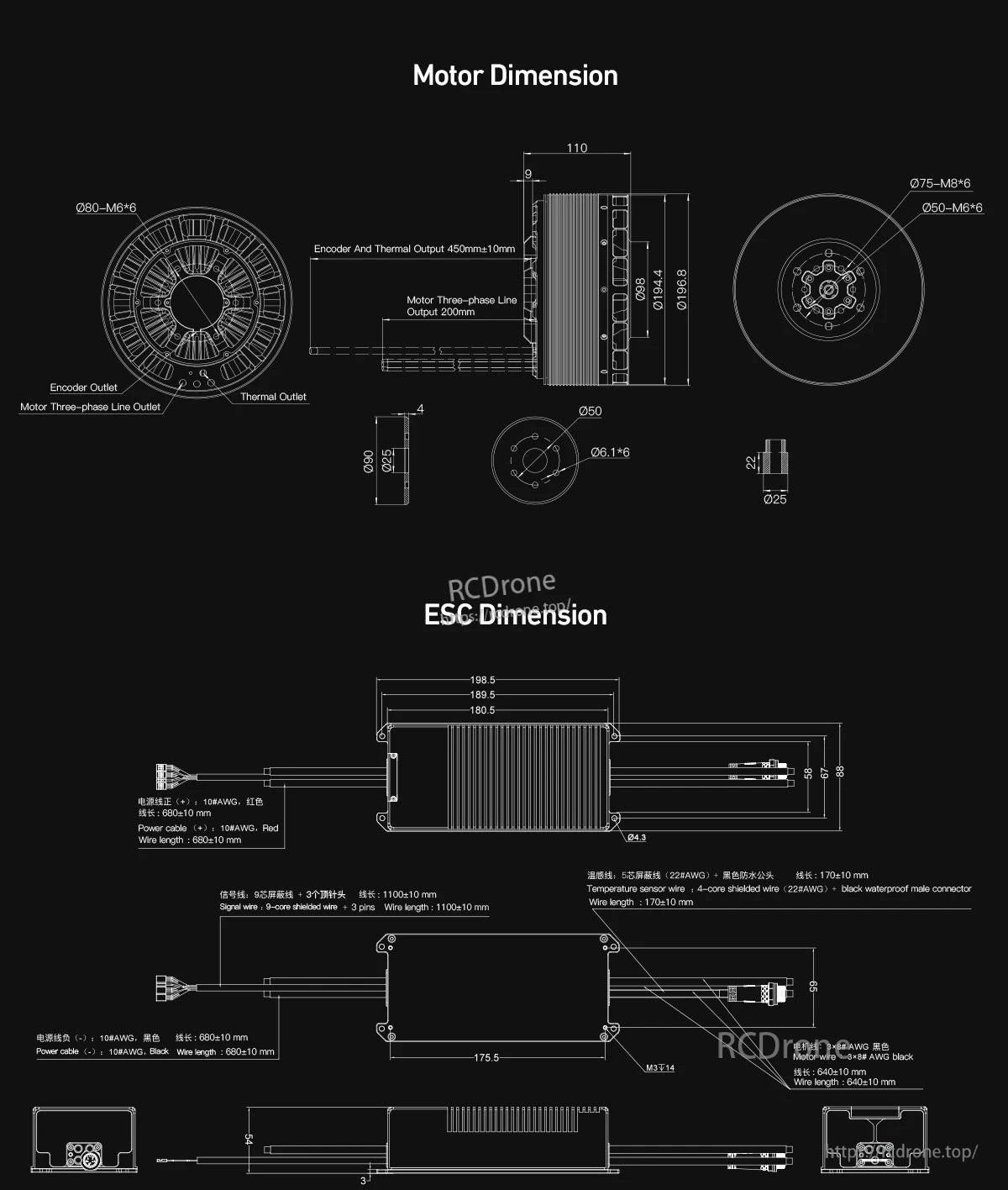 MAD AM75 Power System Kit 8KV