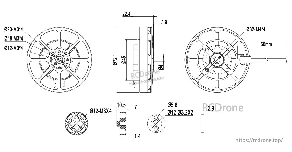 MAD Antimatter M6C06 EEE V3 Drone Motor